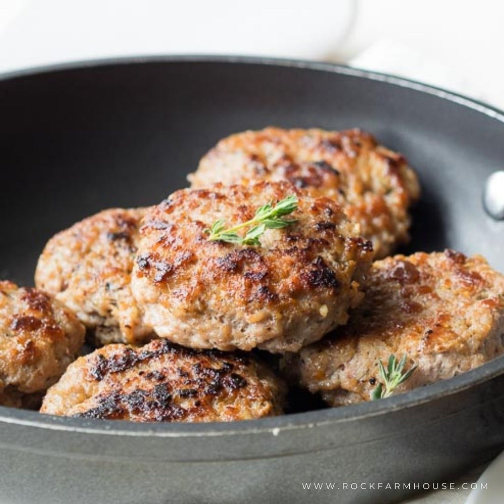 Mild Breakfast Sausage Patties – Pasture-Raised Heritage Pork