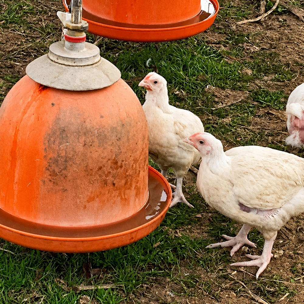 Pasture-raised chickens at Windy Meadows Family Farm