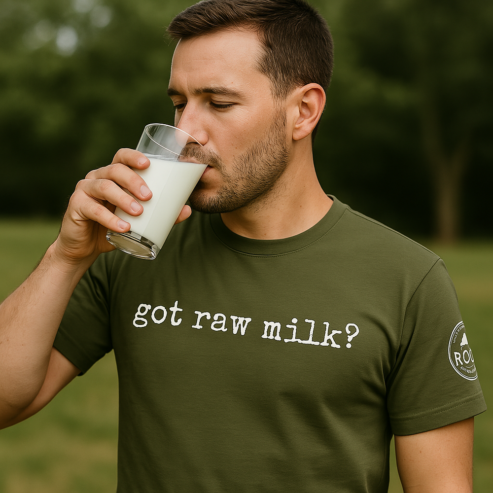 "Got Raw Milk?" Unisex Staple T-Shirt