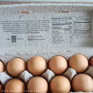 Eggs - Pasture Raised (Organic, Soy Free, Corn Free, No Seed Oils, Low PUFA)