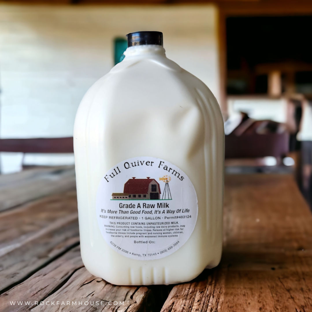 Raw Milk , Jersey Cows, Pasture Raised, Full Quiver Farms, (Pre-Orders ...