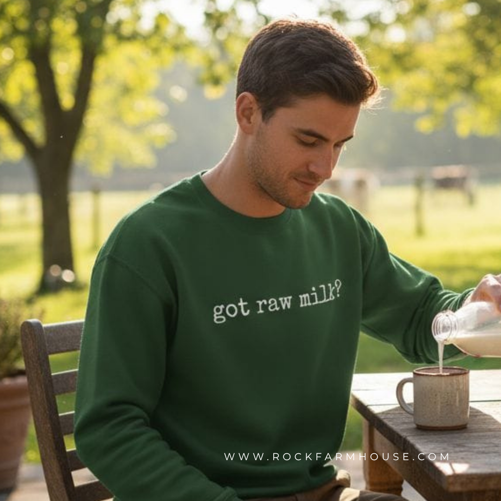 Raw Milk  — Unisex Premium Sweatshirt (Pre-Order)