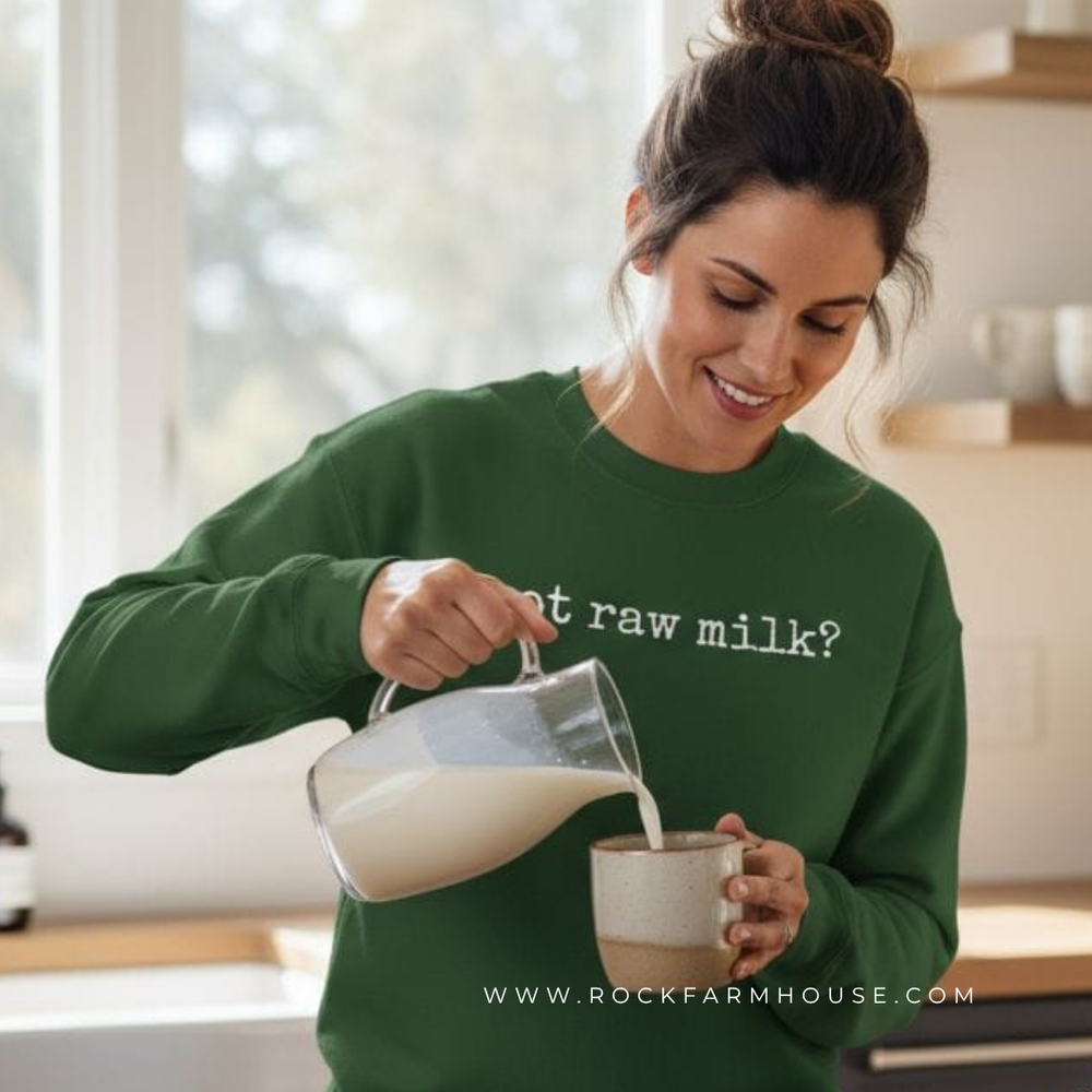Raw Milk  — Unisex Premium Sweatshirt (Pre-Order)