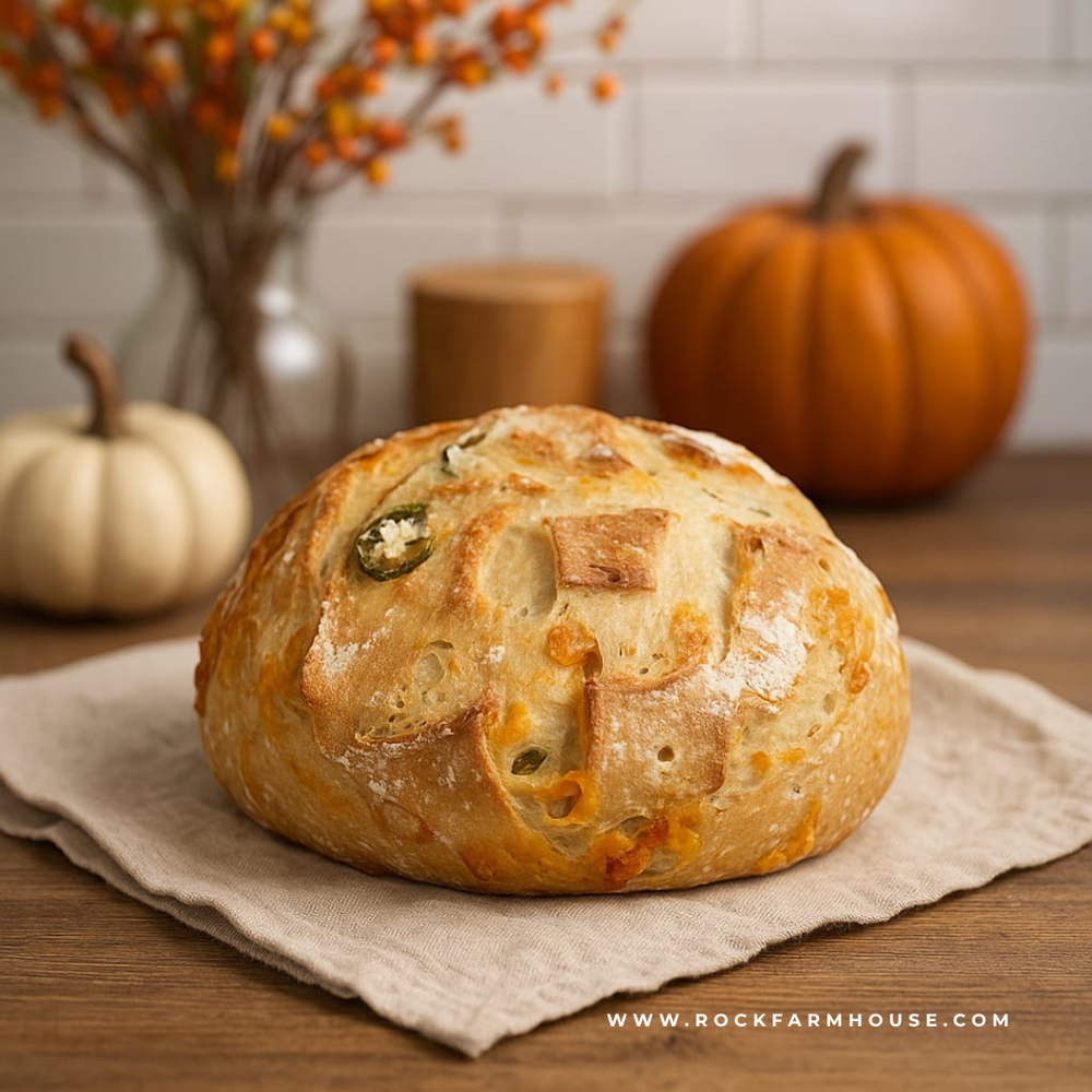 Jalapeno Cheddar - Organic Artisanal Sourdough – Handcrafted Fresh