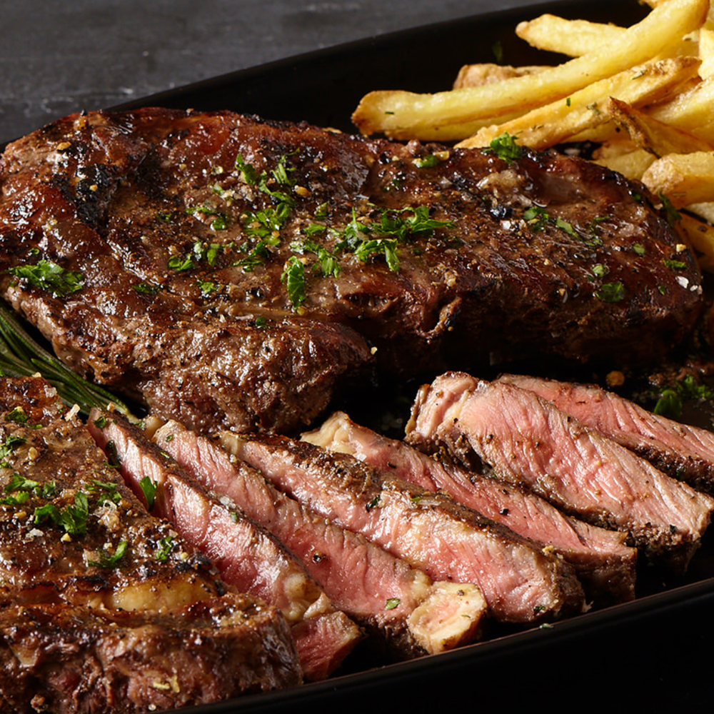 Bison Ribeye Steak, Boneless | Grass-Fed Texas Bison – ROCK Farmhouse